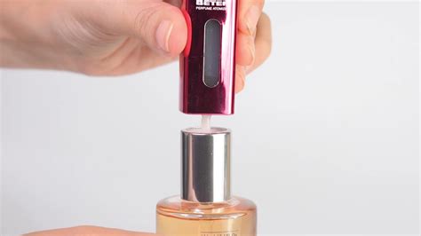 como rellenar un atomizador de perfume